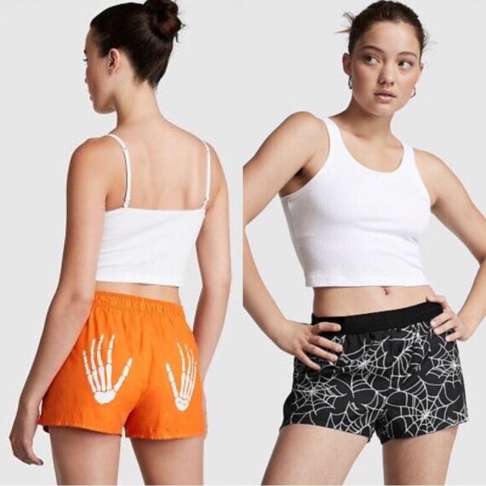 2 VS Pink Halloween Shorts